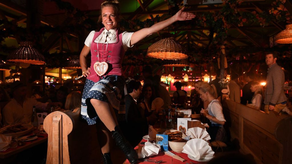 Münchner Oktoberfest 2019: Hier tauschen die Promis Bier gegen Wein
