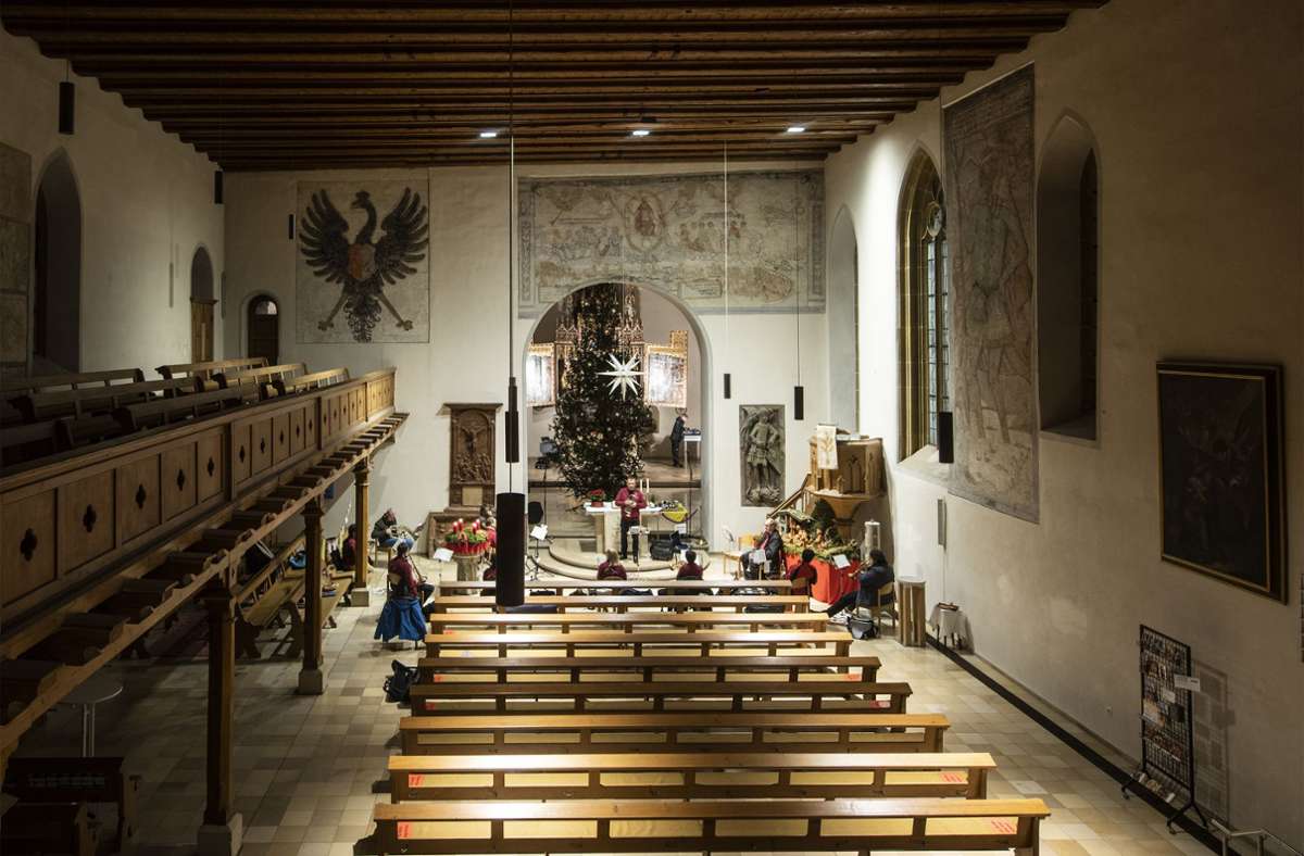 Generalprobe Weihnachtskonzert Posaunenchor Bopfingen