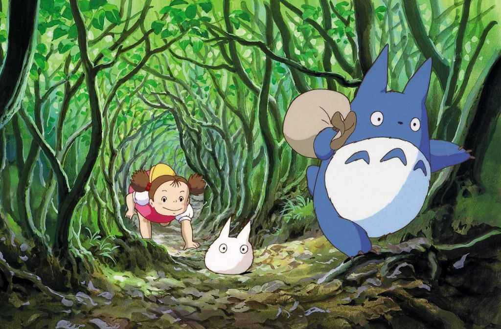Animationskunst aus Japan: Szenenbild aus „Mein Nachbar Totoro“ von 1988 Foto: imago images/Mary Evans