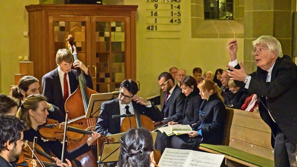 Helmut Rilling wird 85: Bachs Musik ist immer präsent