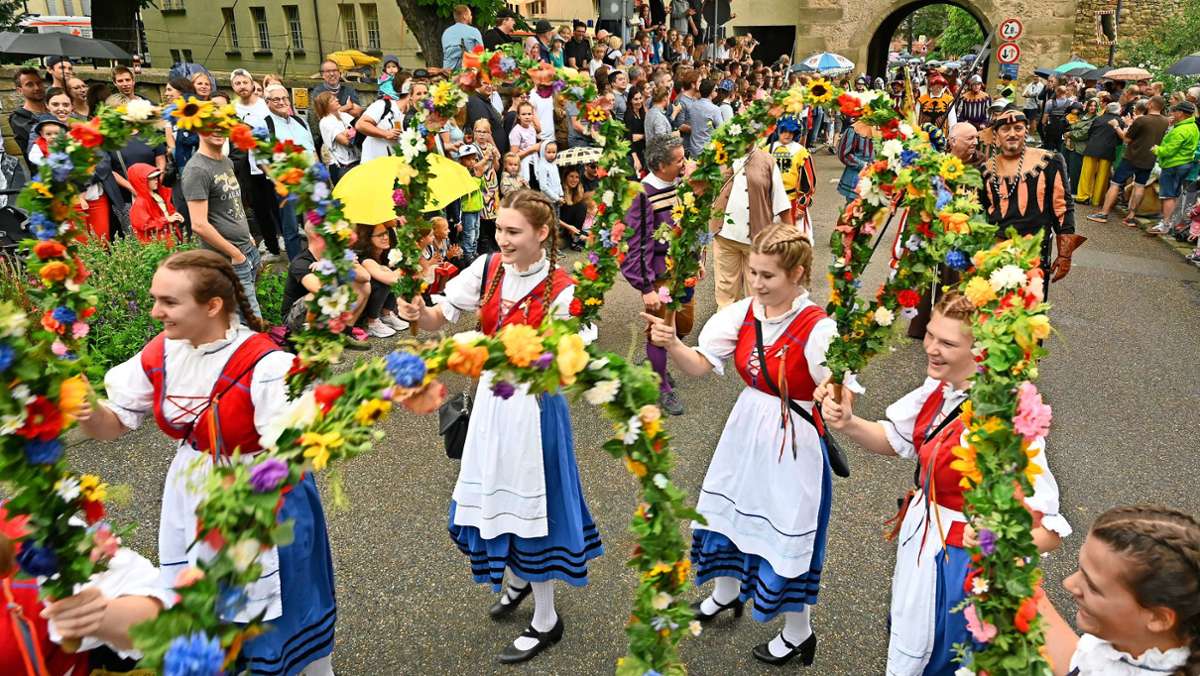 Traditionsfest in Markgröningen: Was die Faszination Schäferlauf ausmacht
