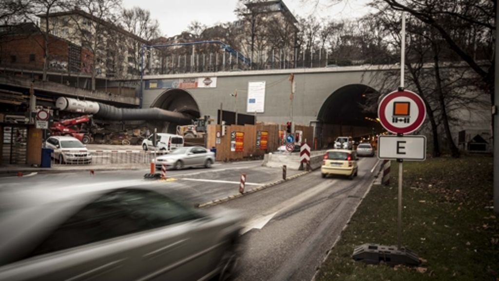 Stuttgart 21: Wagenburgtunnel gesperrt