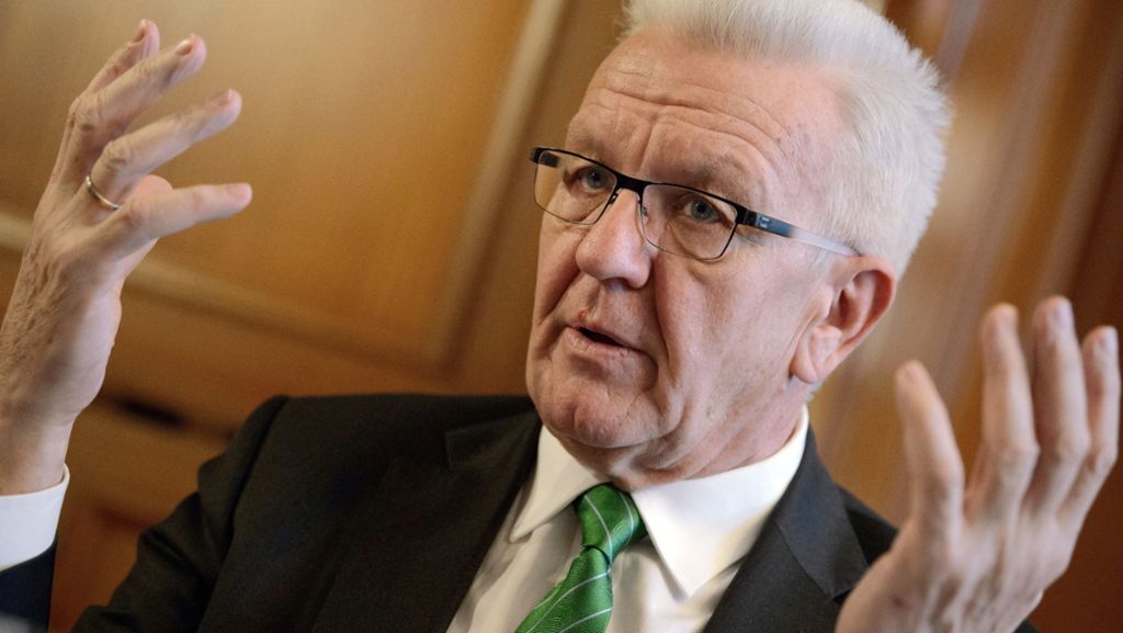 Winfried Kretschmann: Ministerpräsident plädiert für Bestenauswahl bei Grünen-Spitze