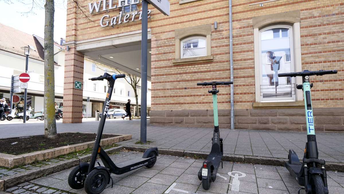 Mobilität in der Stadt: 400 E-Scooter gehören nun fest zu Ludwigsburg