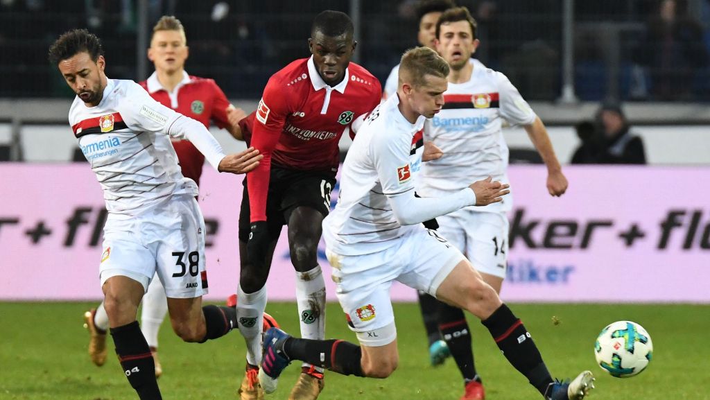 Acht-Tore-Spektakel: Hannover und Leverkusen bieten beste Fußball-Unterhaltung