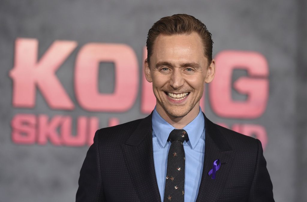 Schauspieler Tom Hiddleston bei der Premiere des Actionfilms „Kong: Skull Island“ in Los Angeles.