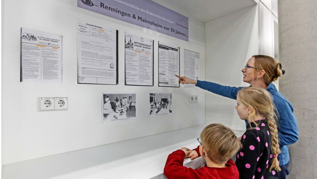 Ausstellung in Renningen: Was die Menschen vor 50 Jahren bewegt hat