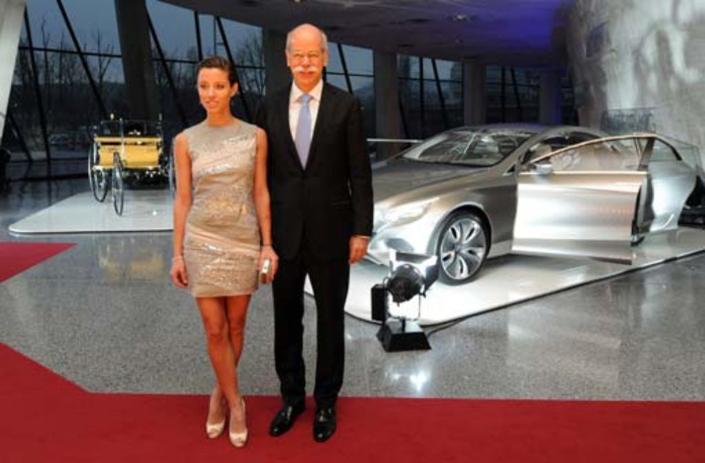 Daimlerchef Dieter Zetsche und seine Tochter.