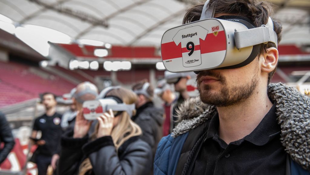 VR360-Grad-Tour beim VfB Stuttgart: Mit der VR-Brille ein Heimspiel virtuell miterleben