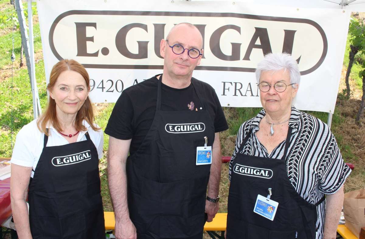 Das bekannte Rhône-Weingut E. Guigal ist auf dem Esslinger Weinwandertag vertreten