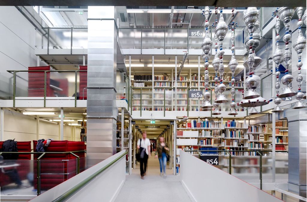 Die Bibliothek der Universität Konstanz wurde saniertFoto: wolfram janzer architekturbilder