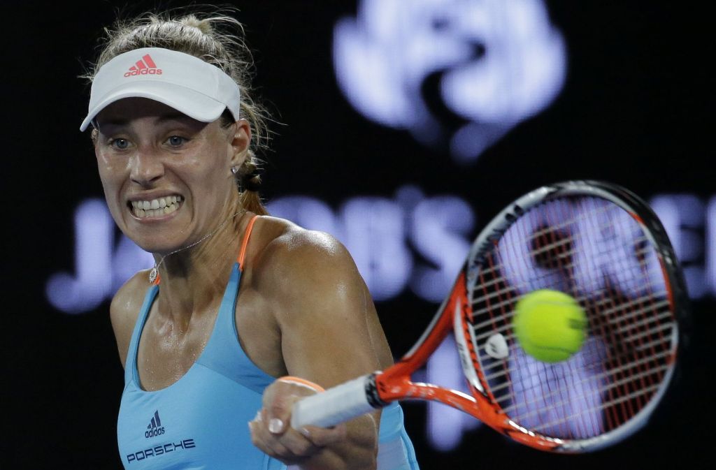 Angelique Kerber ist mit einem mühsamen Erfolg in die Australian Open gestartet. Foto: AP