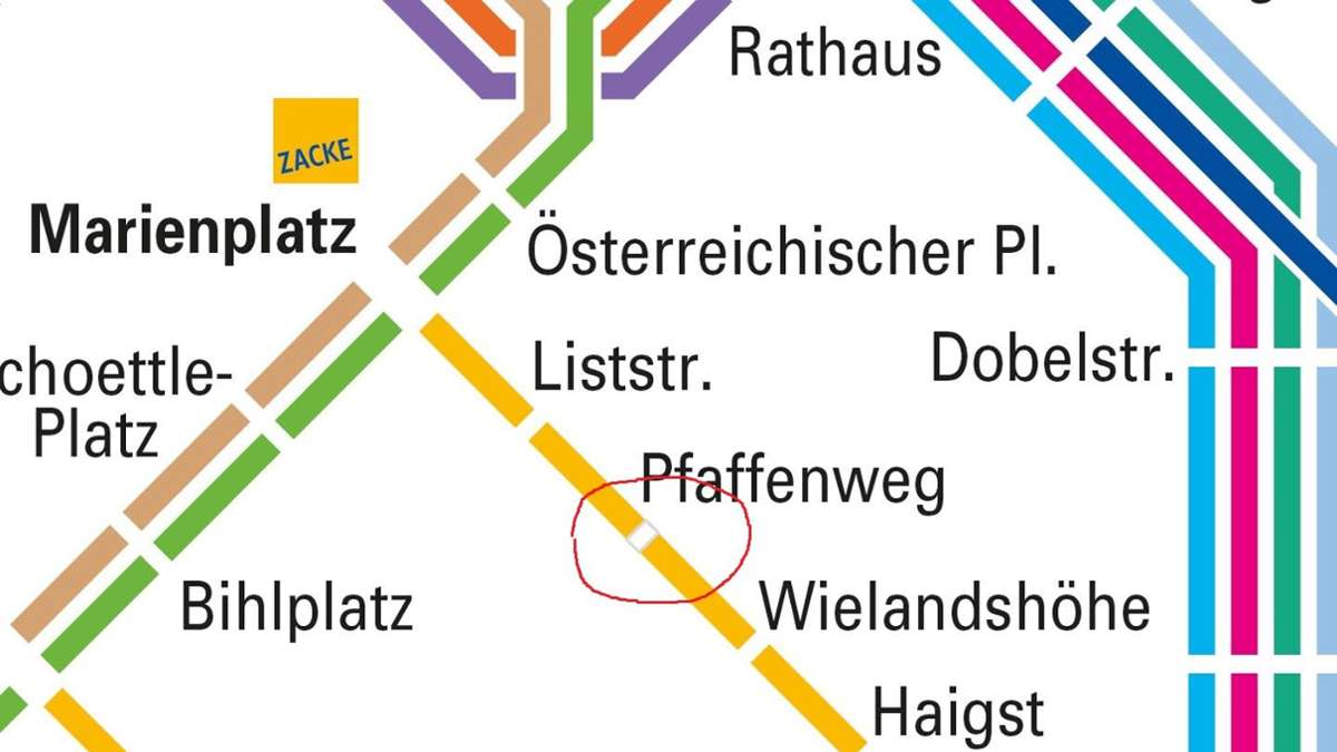 SSB-Halstestelle Pfaffenweg in Stuttgart: Grauer Kasten in Fahrplan bringt Forum zum Glühen