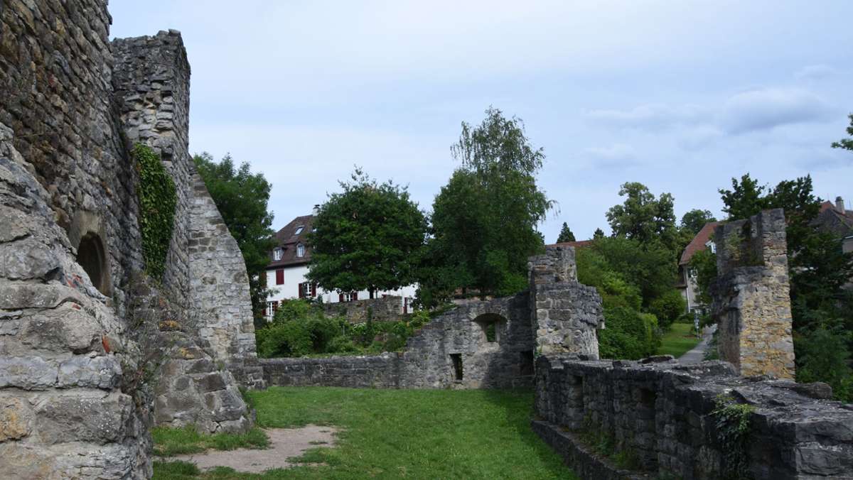 Nippenburg bei Schwieberdingen: Ruine voller Sagen und Legenden