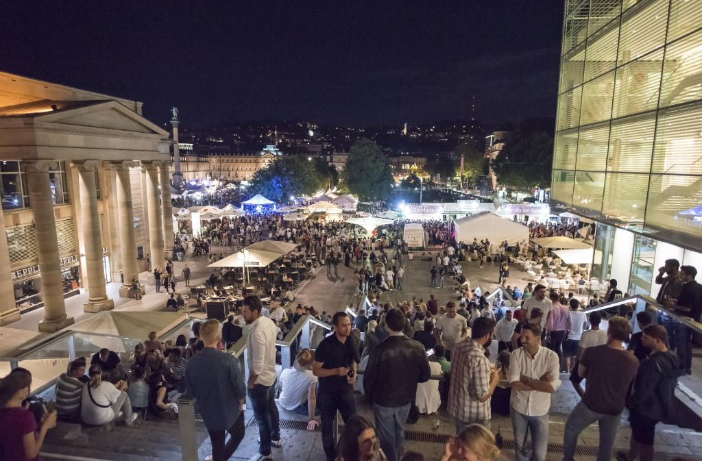 Weitere Impressionen vom Freitagabend des Stuttgarter Sommerfests.