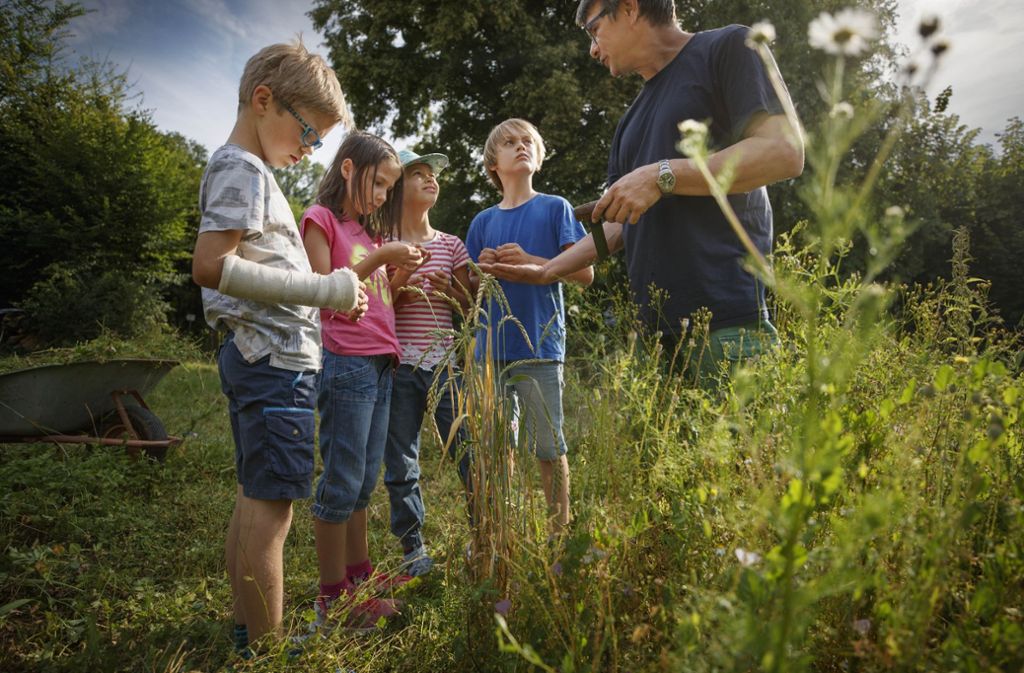 Clemens Luber möchte, dass die Kinder einen Bezug zur Landwirtschaft und zur Natur bekommen.