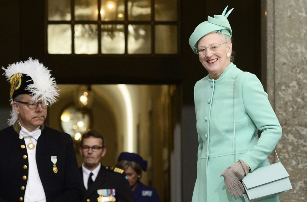 Auch die dänische Königin Margrethe reiste anlässlich des Geburtstages von König Carl Gustaf nach Stockholm.