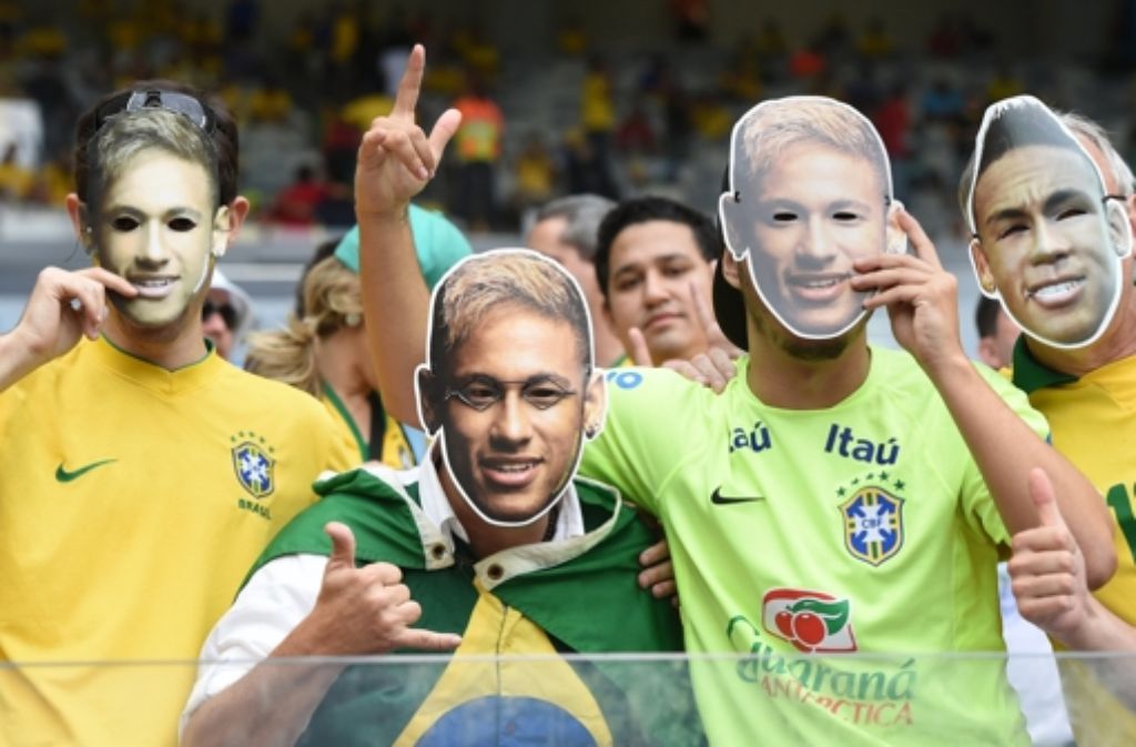 Und noch mehr Neymar-Fans.