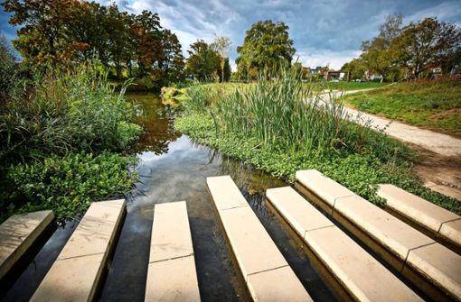 Vielerorts wurden für die Gartenschau neue Zugänge zur Rems geschaffen – wie an den Mühlwiesen in Großheppach. Foto: Gottfried Stoppel