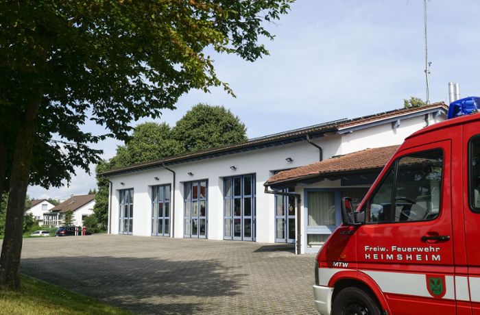 Feuerwehr Heimsheim: Eine halbe Million für die Fahrzeughalle