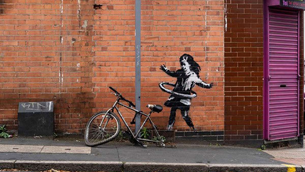 Streetartkünstler Banksy: Nicht zum Bleiben gemacht