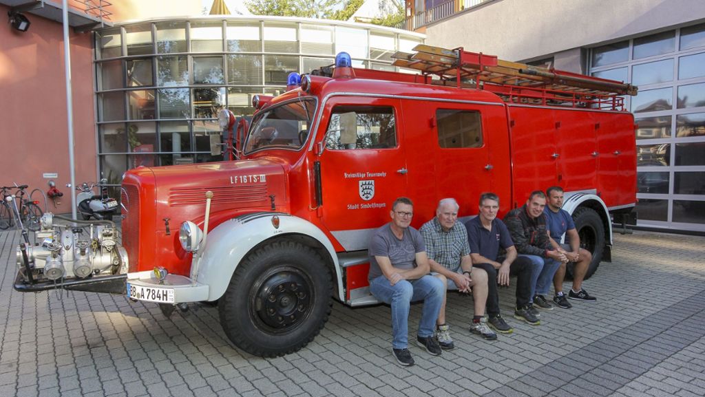 Feuerwehr Sindelfingen: Ein Methusalem wird  fit gemacht