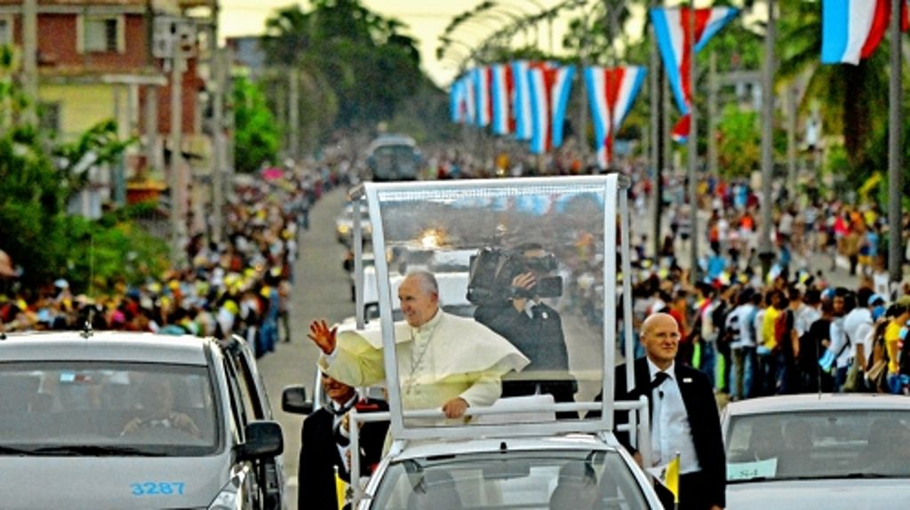 Katholische Kirche: Kubaner feiern den„Papst der Armen“