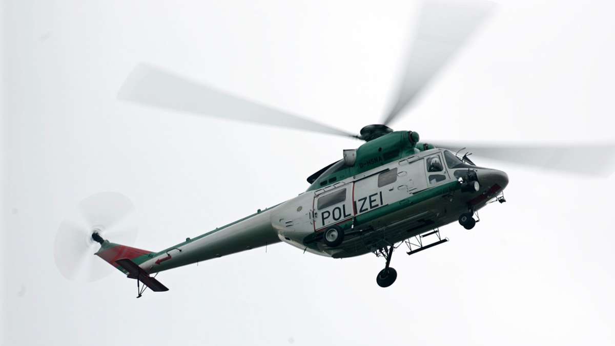Polizeieinsatz in Stuttgart: Darum kreiste bis in die Nacht ein Hubschrauber über der Stadt