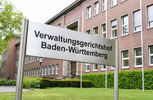 Baden-Württembergs Verwaltungsgerichtshof hat seinen Sitz in Mannheim. (Archivbild) Foto: dpa/Uwe Anspach