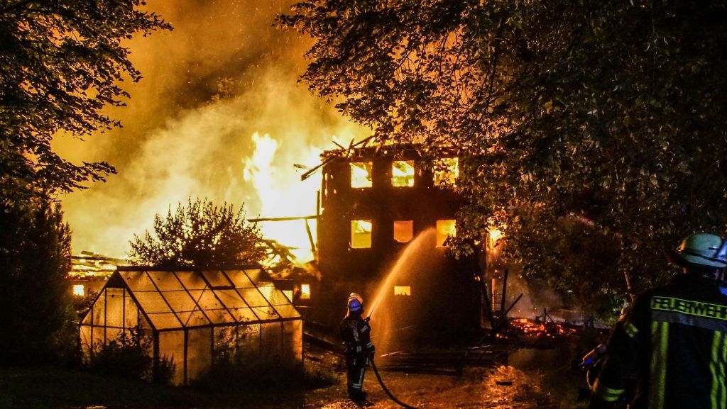 Schramberg: Uralter Bauernhof im Schwarzwald abgebrannt