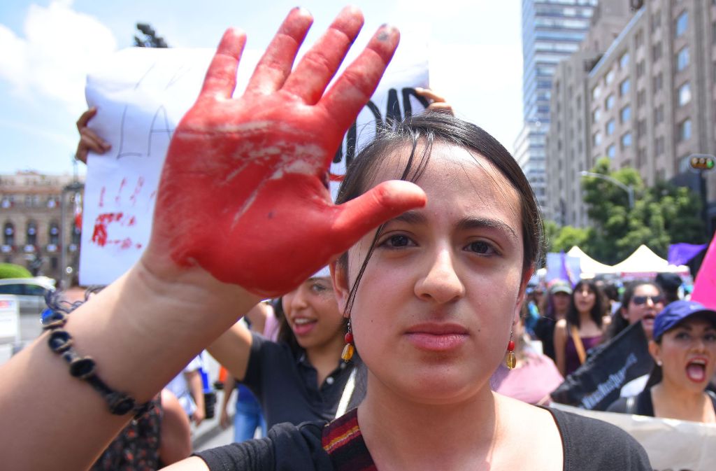 Protest gegen Gewalt in Mexiko: Mord und Totschlag sind in dem lateinamerikanischen Land so hoch wie noch nie. Foto: dpa