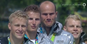 So weint sich Max Hoff zum Olympia-Gold