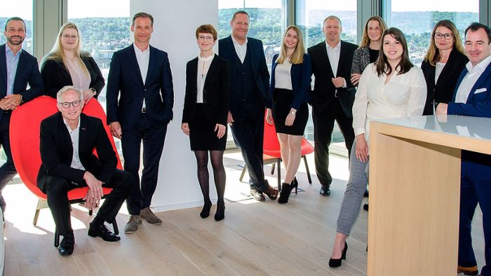 Das Stuttgarter Team der Quirin Privatbank AG.