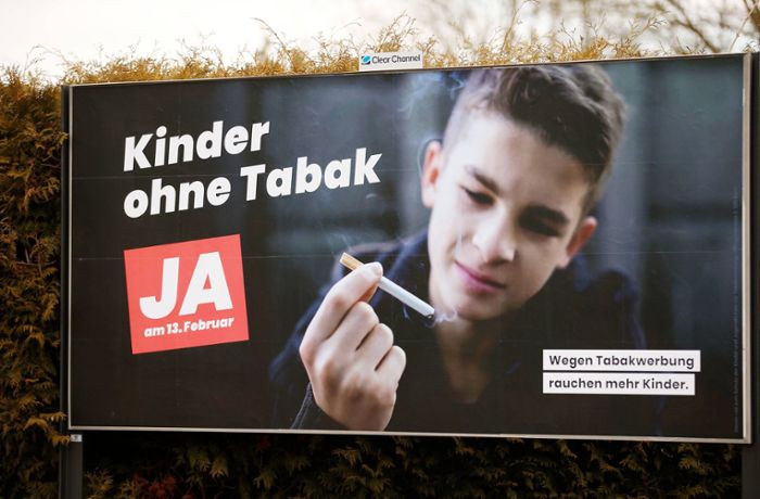 Schweiz muss Tabakwerbung einschränken