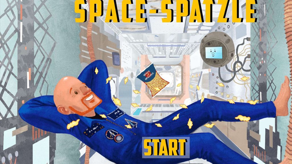 Astro-Alex fängt Space Spätzle: So funktioniert das Spiel