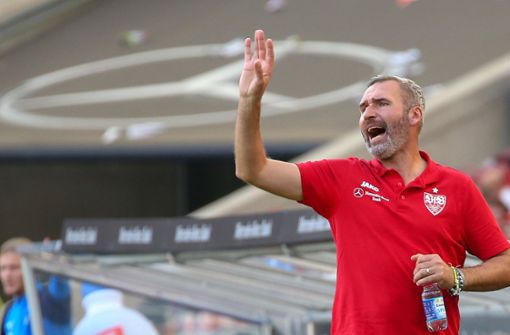 Tim Walter vom VfB Stuttgart hofft beim Hamburger SV auf ein Erfolgserlebnis. Foto: Pressefoto Baumann/Alexander Keppler