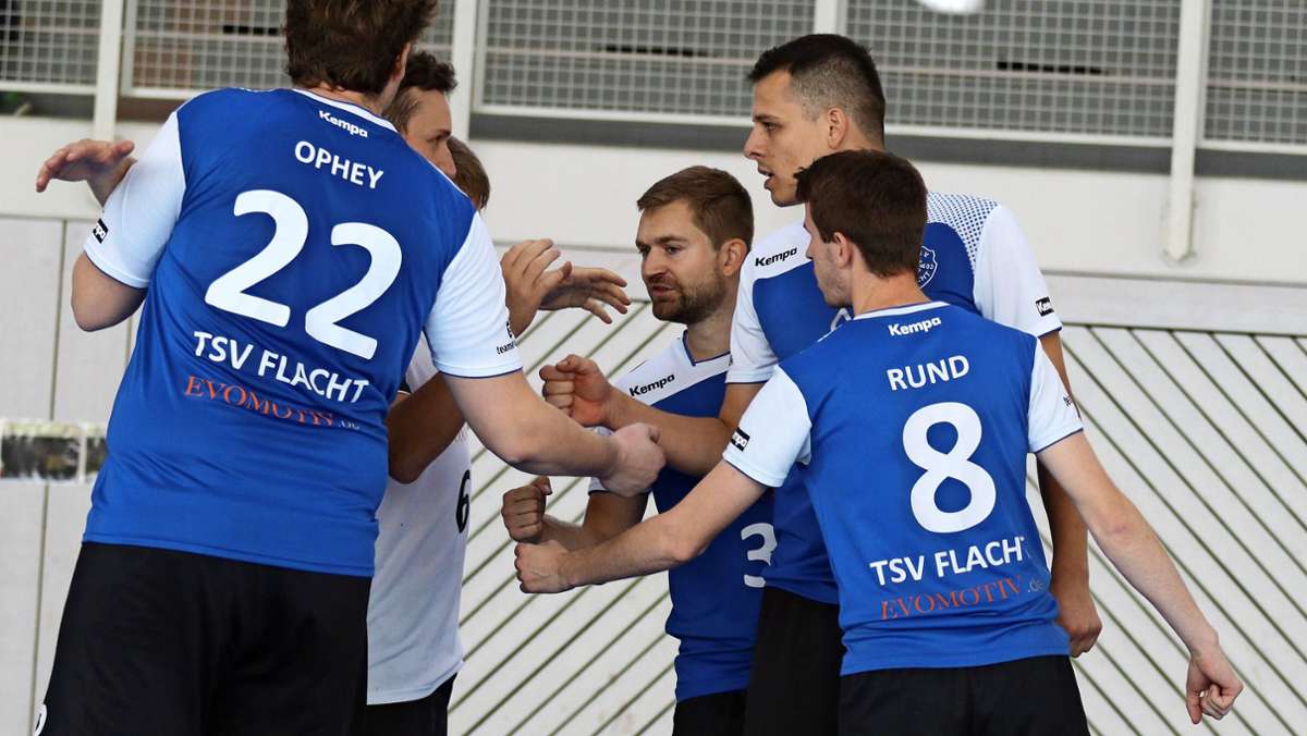 Volleyball in Flacht: Blaubären starten in der Oberliga