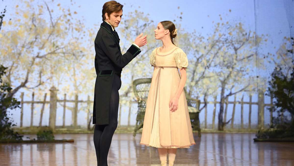  Bei der Wiederaufnahme von „Onegin“ am Samstag im Opernhaus sorgte nicht nur die neu herausgeputzte Ausstattung für ein besonderes Balletterlebnis. 
