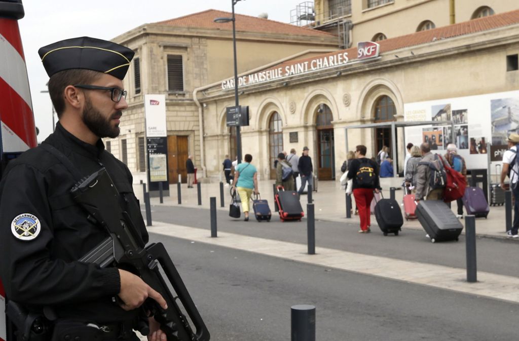 Am Bahnhof von Marseille wurde ein Verdächtiger festgenommen (Archivbild). Foto: LR/AP