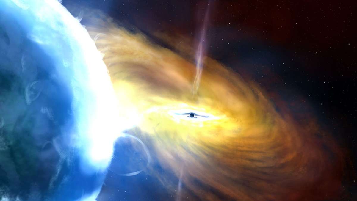 Schwarze Löcher: Was steckt hinter der größten jemals beobachteten Explosion im Kosmos?
