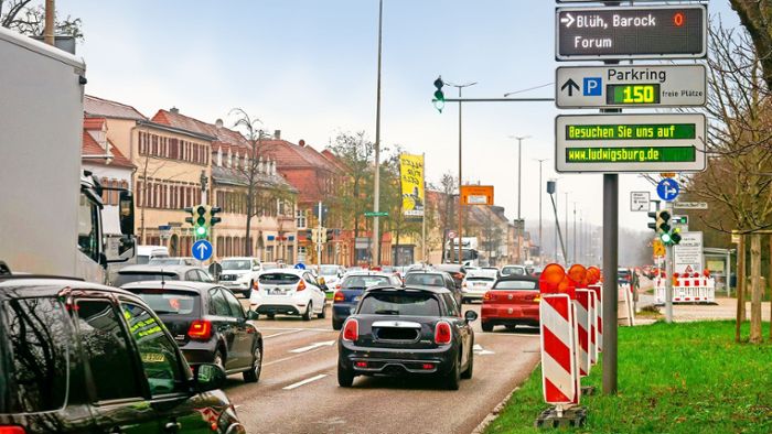 Versinkt Ludwigsburg am Wochenende im Verkehrschaos?