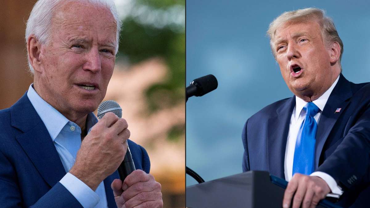 Kurz vor TV-Duell mit Donald Trump: Joe Biden veröffentlicht Steuererklärung für 2019