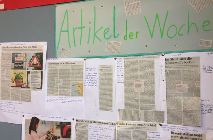 Projekt „Zeitung in der Schule“: Missbrauchsfall schockt Schüler