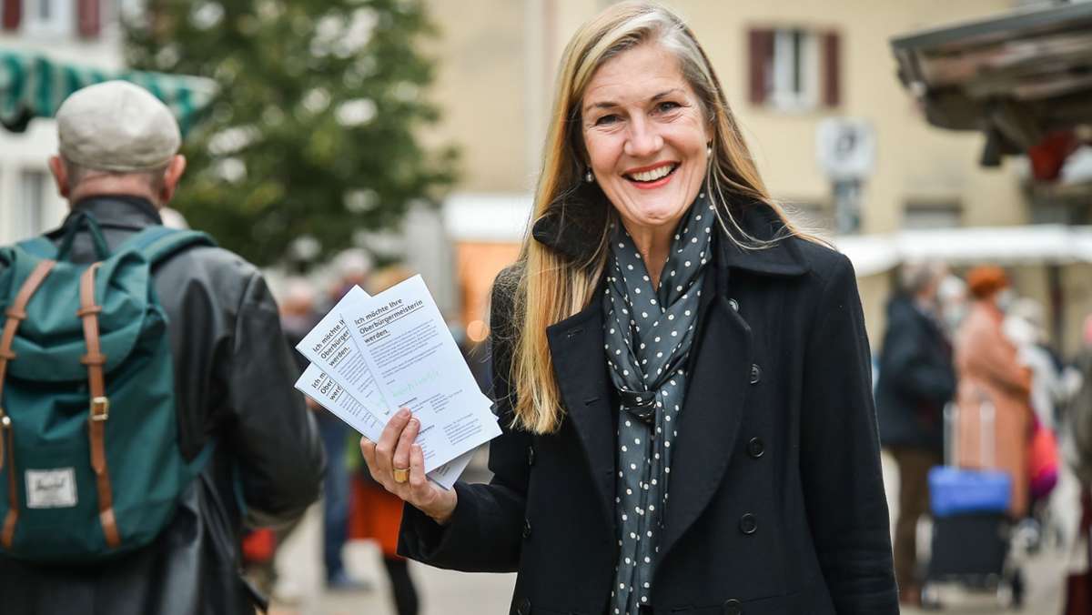 OB-Kandidatin Veronika Kienzle im Porträt: Chefiza  ohne Chefallüren