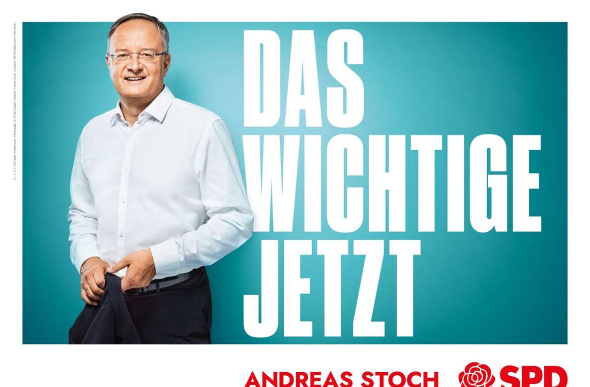 SPD: Andreas Stoch als Zugpferd.