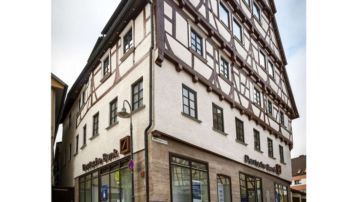 Deutsche Bank in Leonberg: Die Filiale am Marktplatz schließt