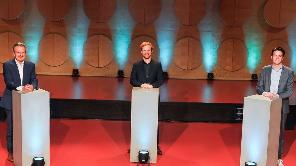 OB-Wahl in Stuttgart: Kandidaten bei VHS – Nopper virtuell