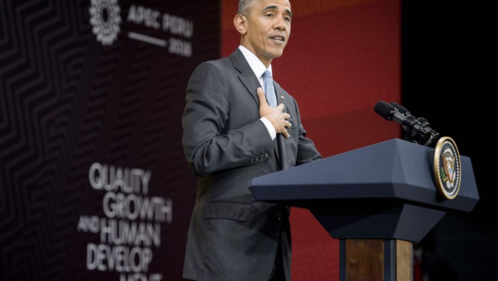 Pazifik-Gipfel: Obama glaubt nicht an Syrien-Lösung