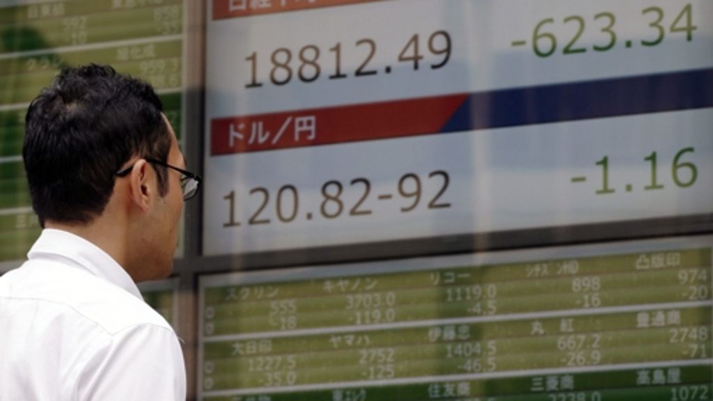 Anleger in Sorge: Börsen in Asien brechen ein