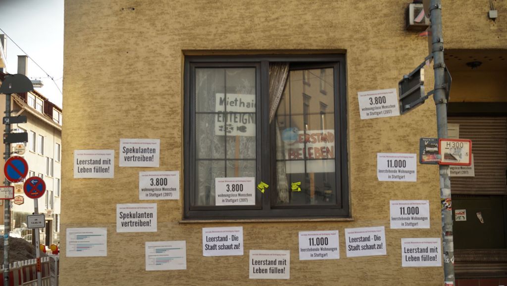 Leerstand  in Cannstatt: Hausbesetzung: Gebäude wird saniert